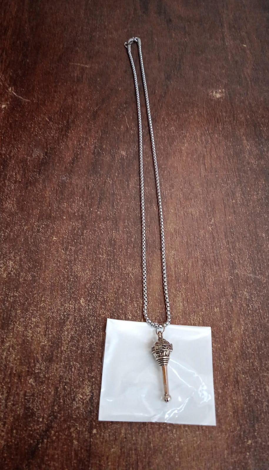 Lord Hanuman Gada Pendant With Chain (1 Pc) Lord Hanuman Gada Pendant With Chain (1 Pc)